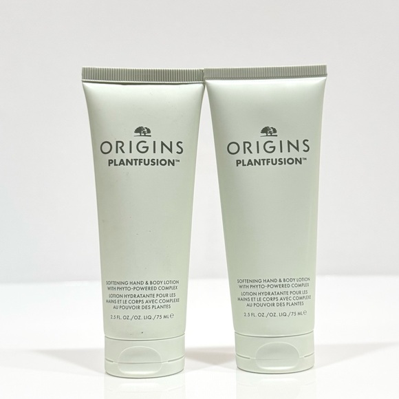 2x Origins Plantfusion Softening Hand & Body Lotion  2.5 fl oz / 75ml Each New - Picture 1 of 2